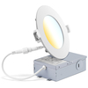 3in 4in 6in 3CCT Potlight Recessed Slim Panel IP54 Wall Switch LED Downlight