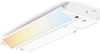 LED Under Cabinet Light For Closet Cabinet Counter Bookshelf 3CCT Adjustable Dimmable Black White Finish Selectable Hardwired Plugged-in Under counter Lighting Bar