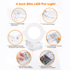 YG008 High Brightness 810LM 4in 3CCT Potlight LED Recessed Slim Panel Light