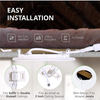 3in 4in 6in 3CCT Potlight Recessed Slim Panel IP54 Wall Switch LED Downlight