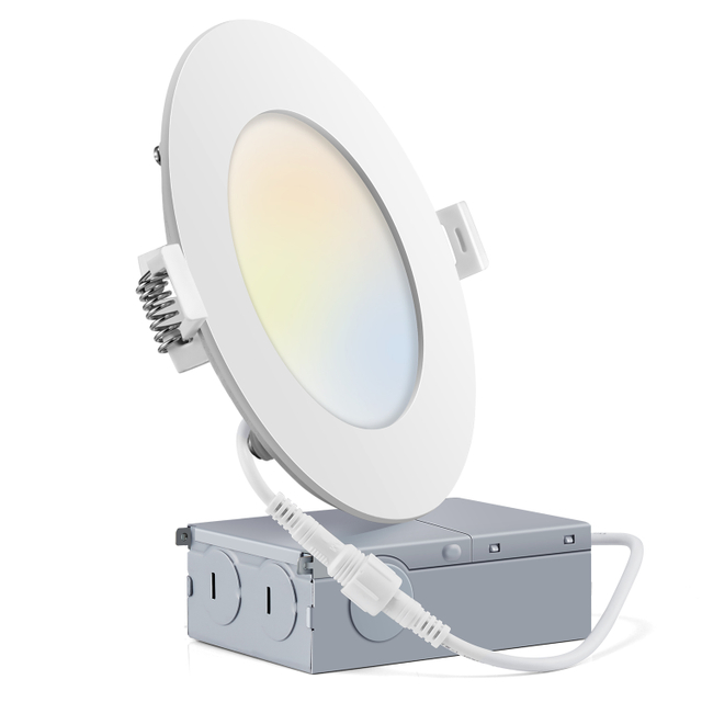 YG ETL Energy Star Listed Potlight 540LM 3in 6watts 3000k/4000k/5000k/6000k/3CCT/5CCT LED Recessed Downlights