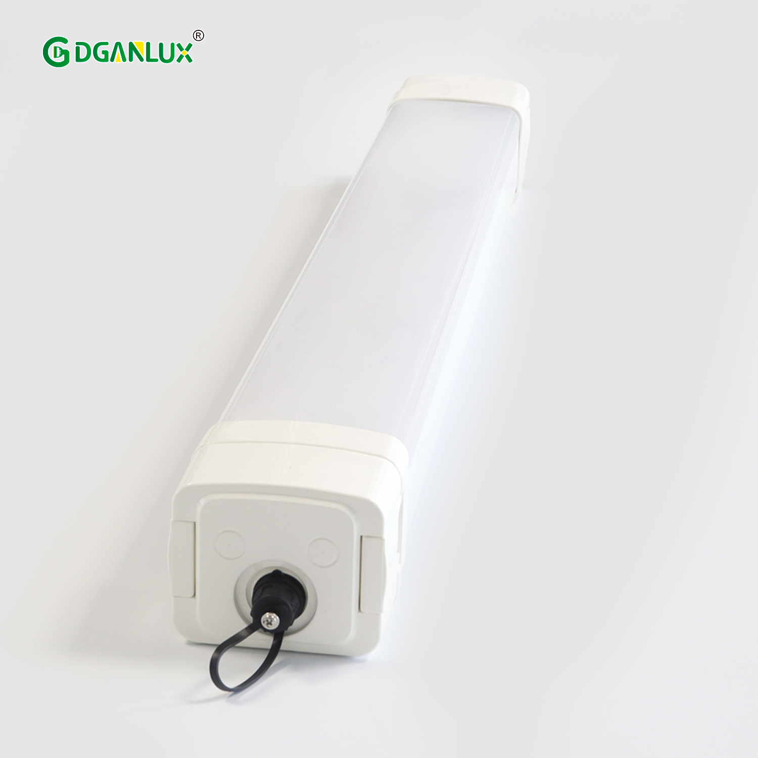24W/40W/60W Power & CCT Tunable Industrial LED Tube Fixture Vapor Tri-proof Light
