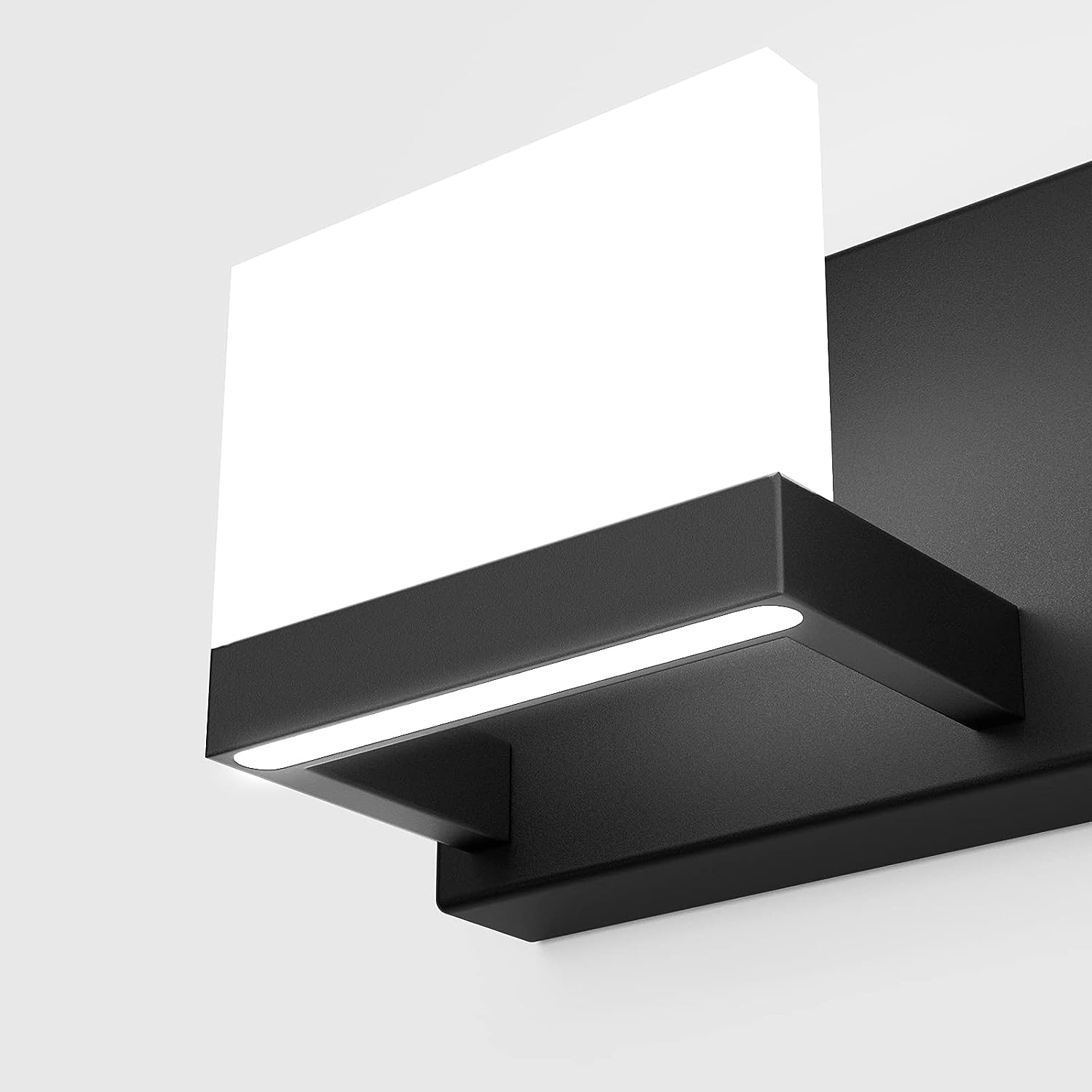 Up and Down Black LED Vanity Light