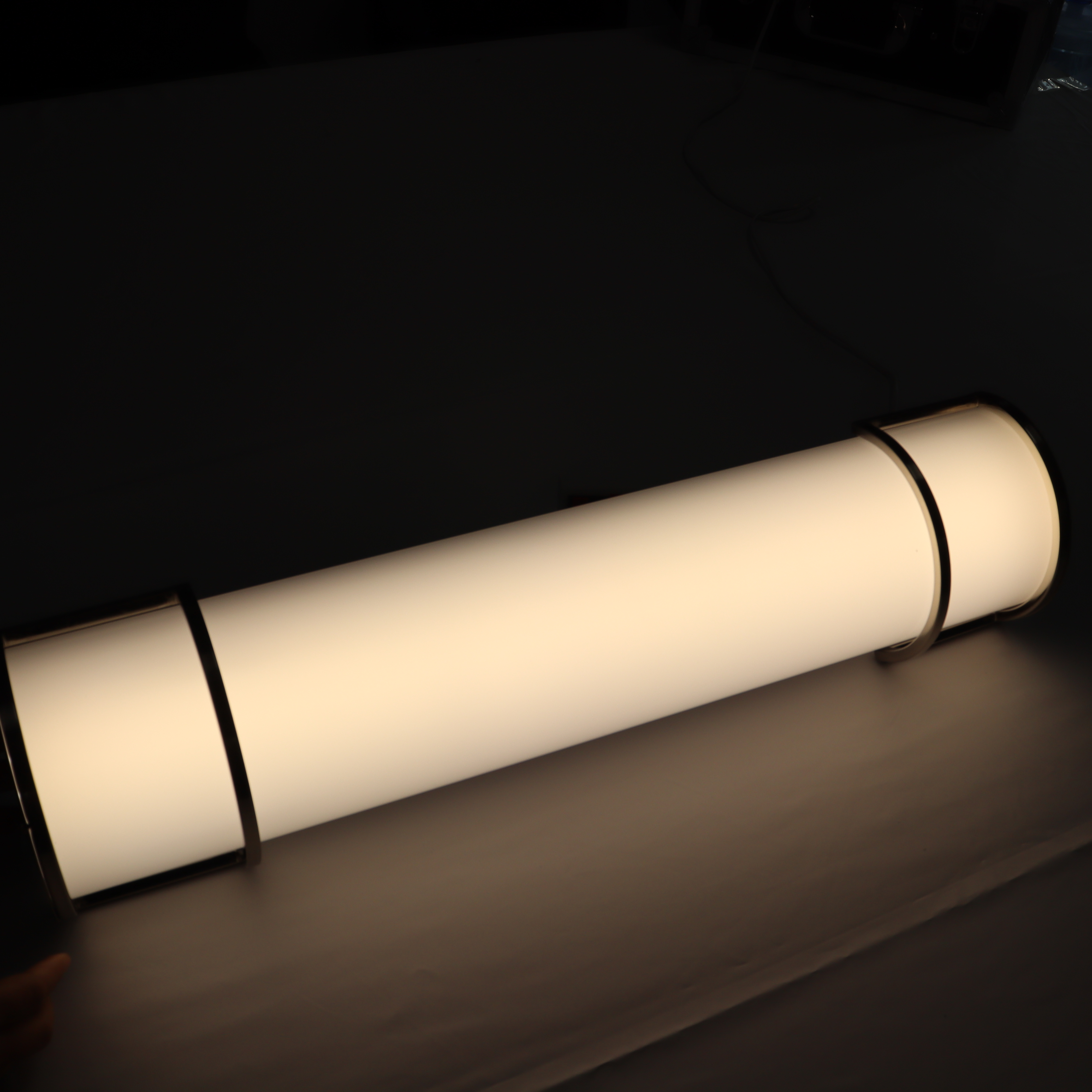 Long Tube Bath LED Flush Mount Vanity Lighting