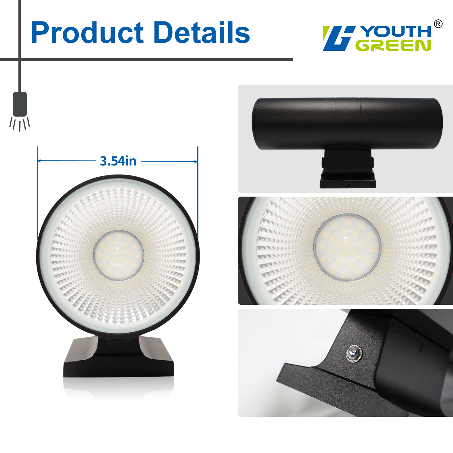 UP and Down Outdoor LED Wall Light