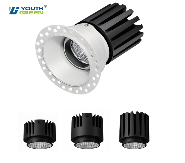 5CCT 3in 12W 15W 18W Trim Selectable LED Recessed Downlight