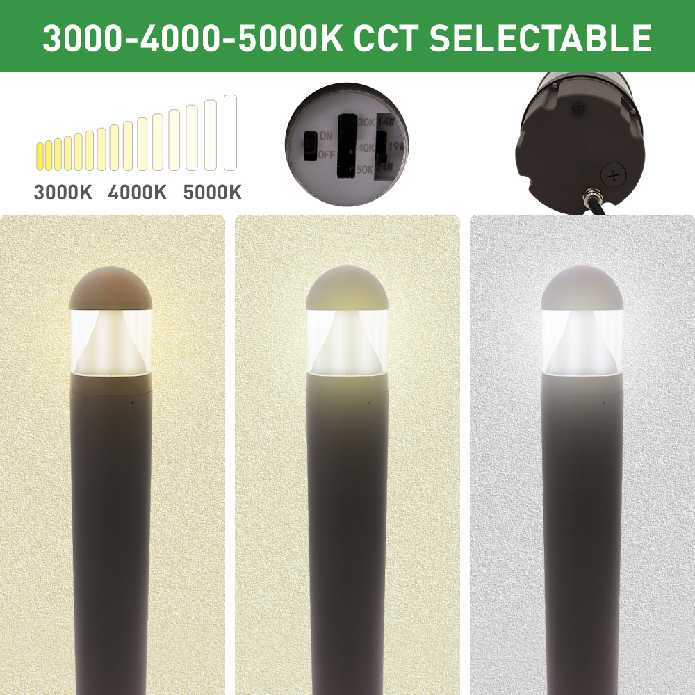 Dusk To Dawn LED Bollard Light