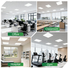 DLC ETL Listed Bluetooth Control Power & CCT Tunable 2x2FT 2x4FT 1x4FT Back-lit LED Flat Panel Light
