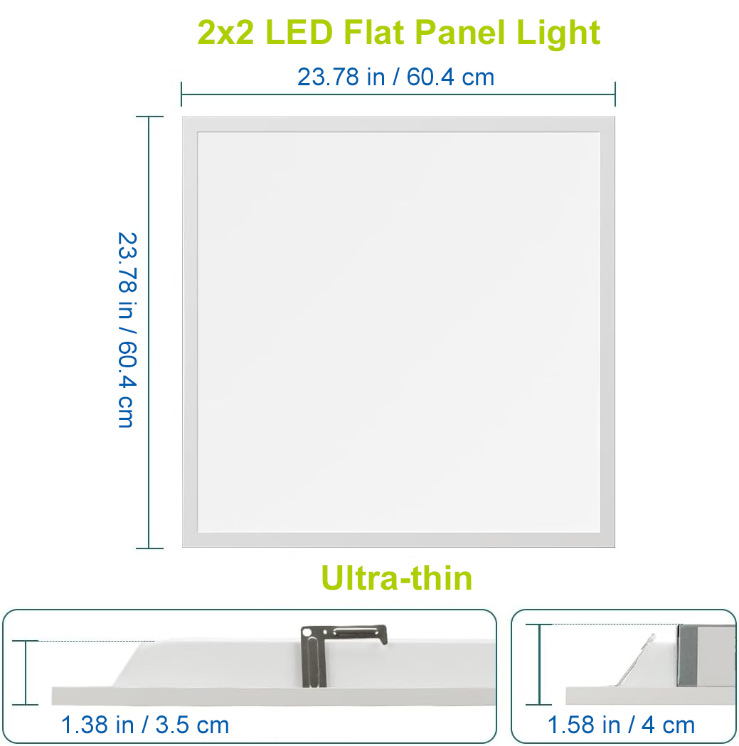 5 Power & 5CCT Tunable Back-lit LED Panel