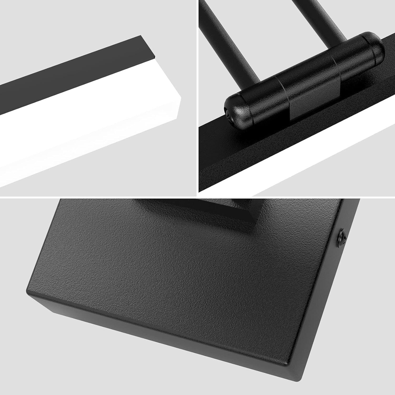 Black Vanity Light Bar Lighting Fixtures Modern Bathroom