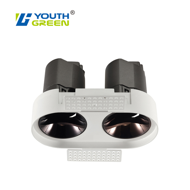 Multiple Head Single CCT LED Commercial Downlight 20W