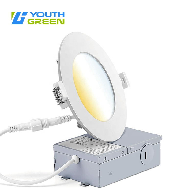 4Inch Single Color/3CCT/5CCT LED Recessed Slim Panel Light 9W