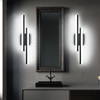 Modern and Irregular Line Design LED Bathroom Mirror Light