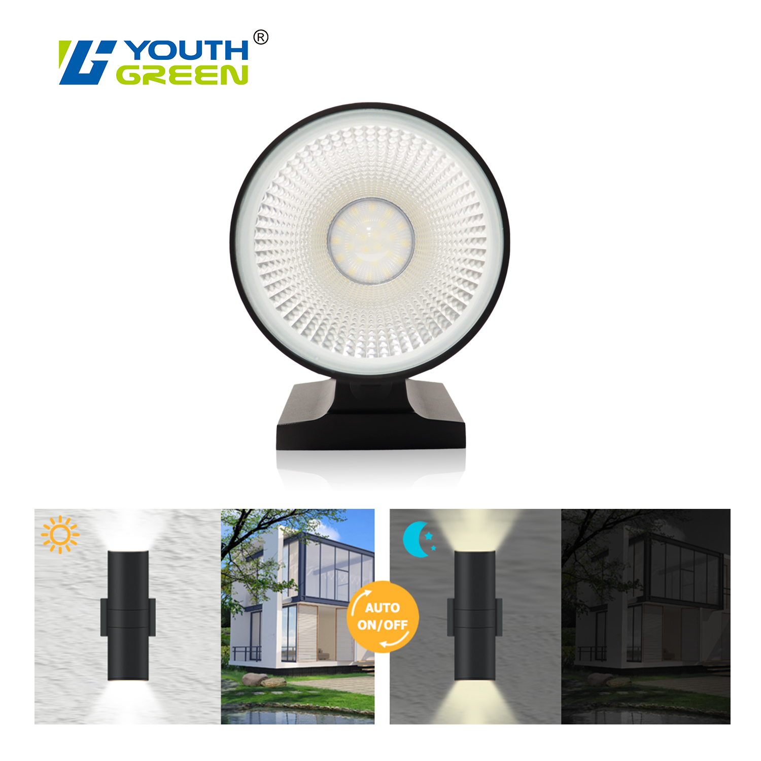 UP and Down Outdoor LED Wall Light
