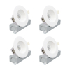 Deep Anti Glare White Recessed Ceiling LED Downlight