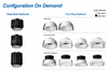 Trimless Ultra-Thin Recessed Anti-Glare LED Downlight 5 Color Temperature Selectable LED Downlight