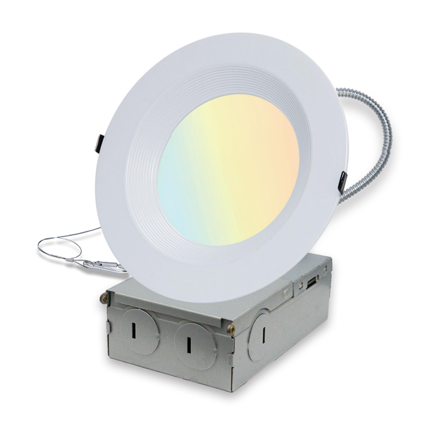 4 6 8 inch CCT & Lumen Adjustable LED Commerical Downlight