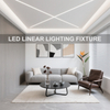 ETL Certified AC120-240V LED COB Aluminum Profile Strip Light