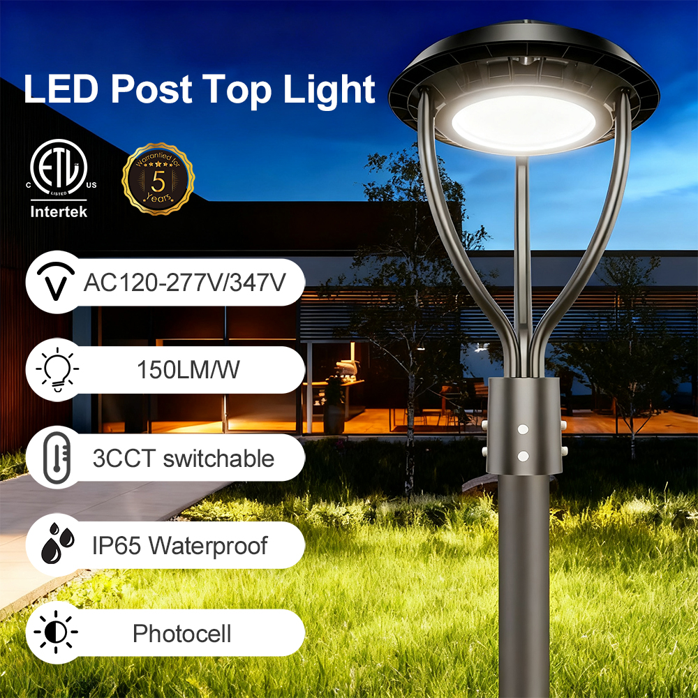 3Power 3CCT Dimmable LED Post Top Light