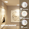Fire-Rated LED Eyeball Gimbal Downlight