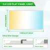 WIFI Control CW 2×2 1×4 2×4FT LED Flat Panel Light