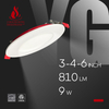 LED 2 Hours Fire Rated Slim Panel Light