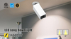 Adjustable LED Office Lights Cylinder Cob Spotlight Living Room Aluminum Surface Mounted Downlights for Home Hotel