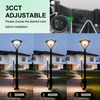 3Power 3CCT Dimmable LED Post Top Light