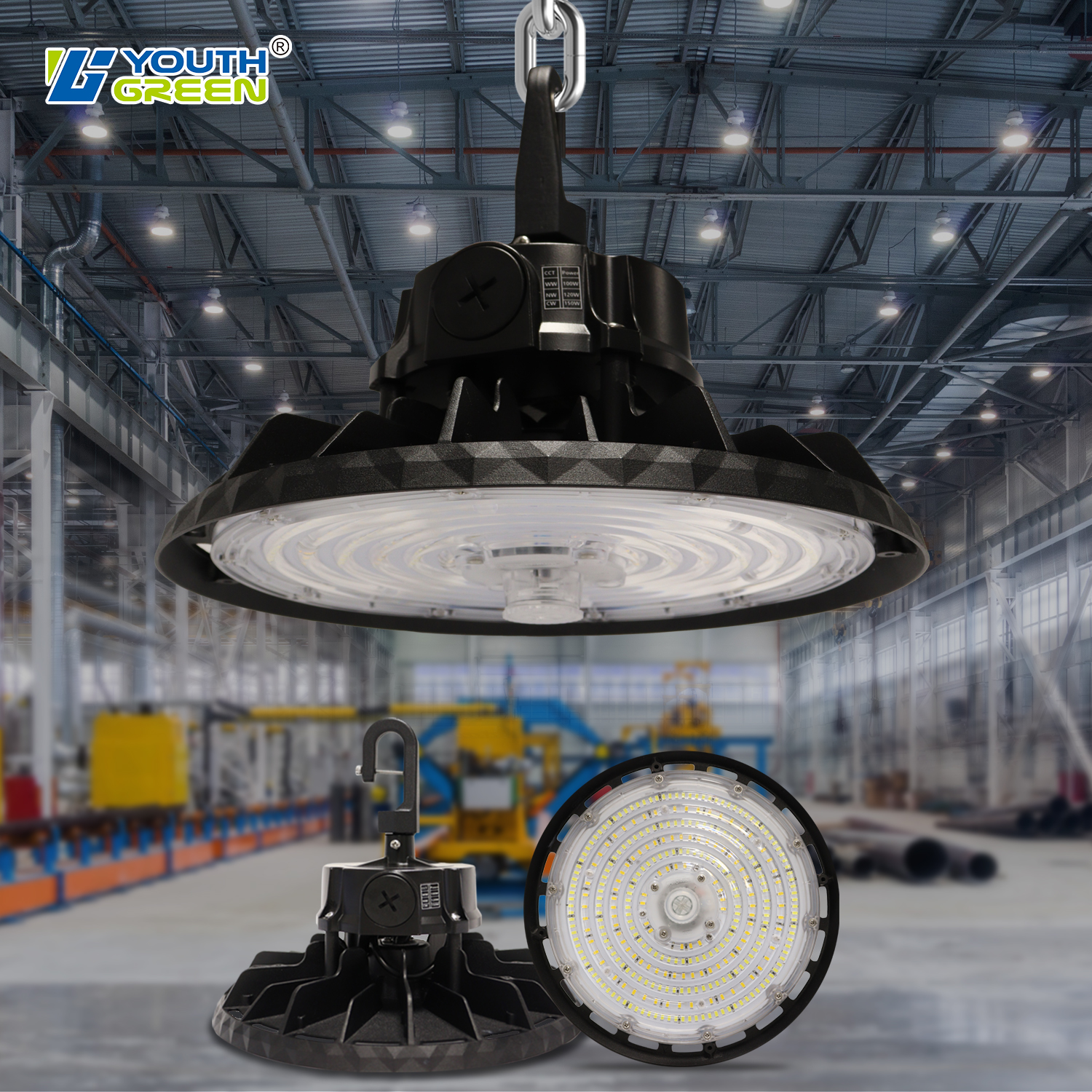 CCT& Power Tunable UFO LED High Bay Light