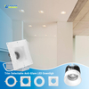 Square Shape 4 Inch 15W WhiteTrim Selectable Anti Glare LED Downlights Indoor Trimless Downlight LED Recessed Ceiling Downlight