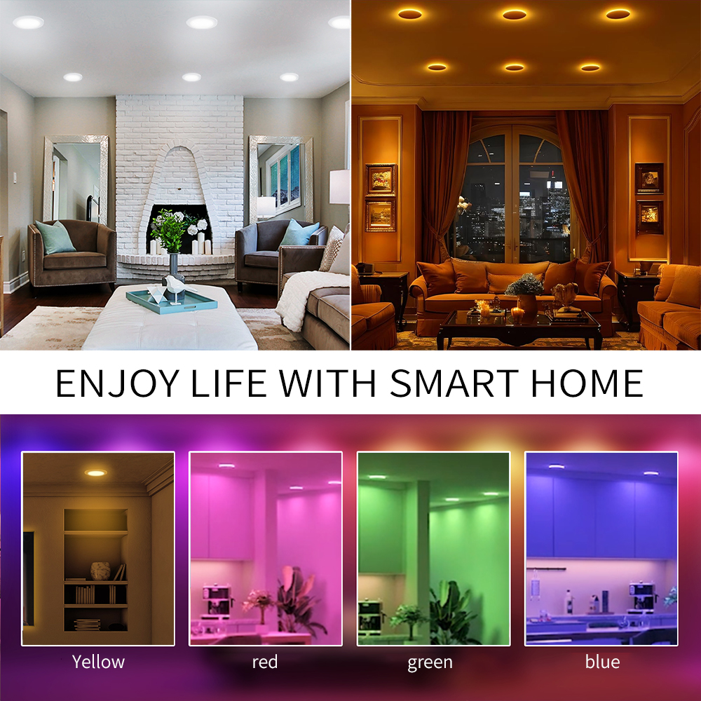  Smart Slim LED Recessed Light with Night Light