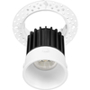 Round Square Trimless Slim Recessed Lighting 3 Inch 5CCT Color Changing LED Commercial Downlight 