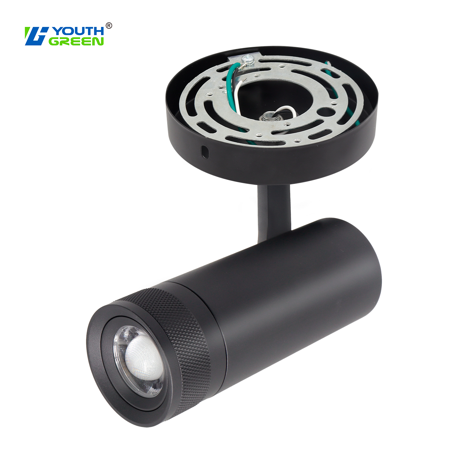 20W 25W 30W Selectable 5CCT COB Chips Zoomable Surface Mount LED Wall Spotlight