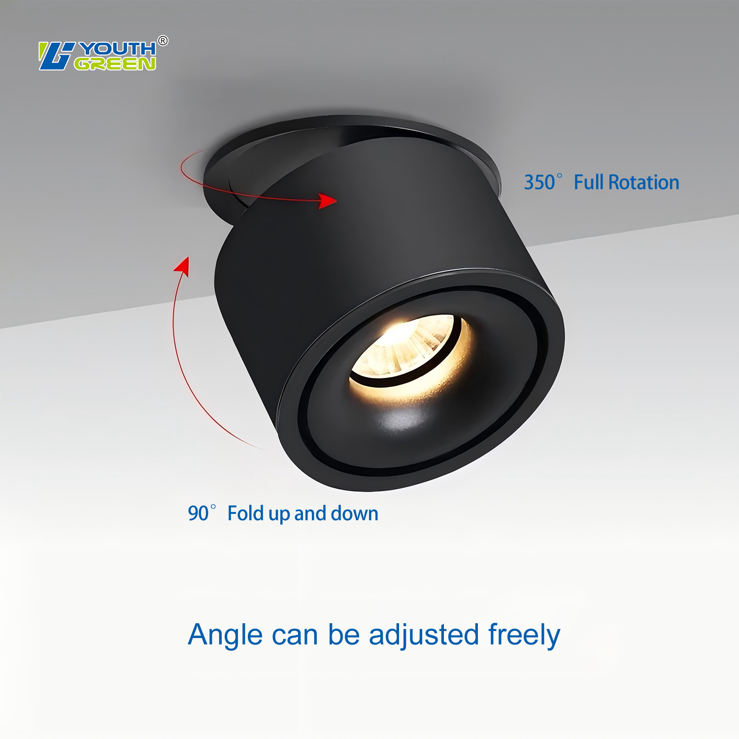 5CCT Adjustale LED Cylinder Donlights