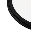 Matte Black Selectable LED Flush Mount