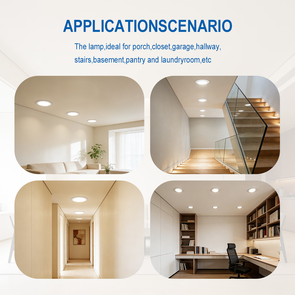 6 Inch 15W 5CCT LED Disk Light