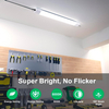 24W/40W/60W Power & CCT Tunable Industrial LED Tube Fixture Vapor Tri-proof Light