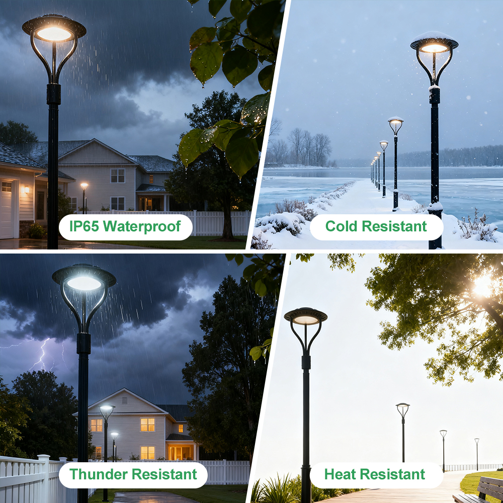 3Power 3CCT Dimmable LED Post Top Light