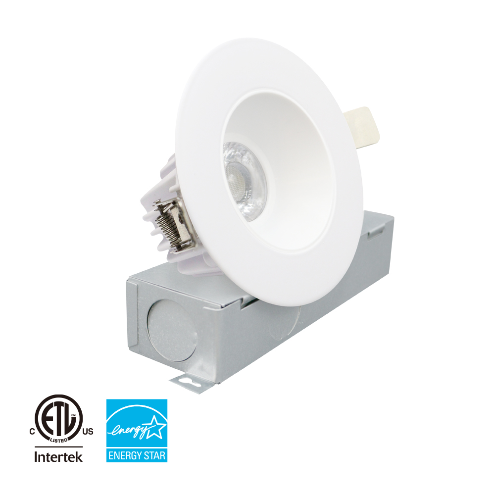Deep Anti Glare White Recessed Ceiling LED Downlight