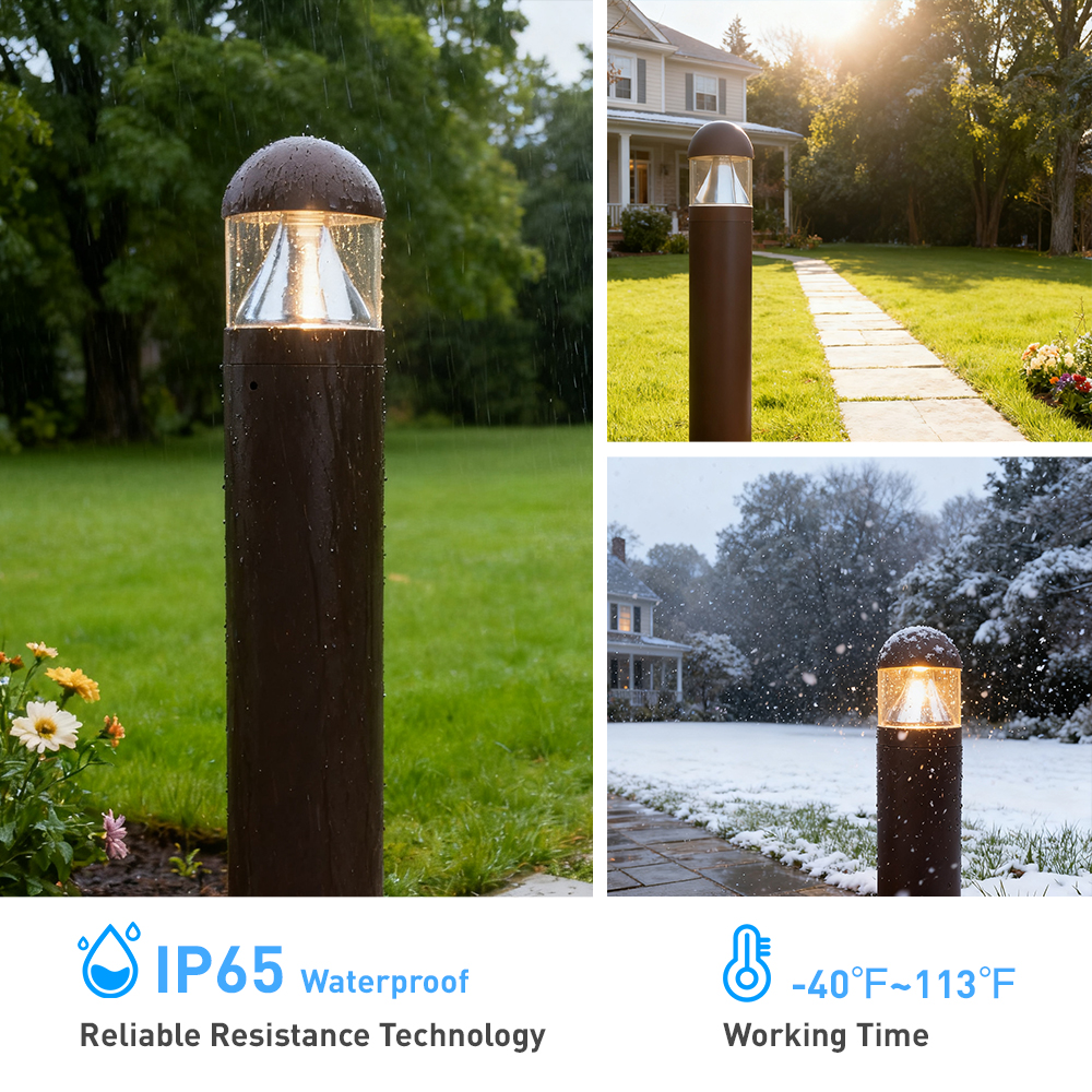 Dusk To Dawn LED Bollard Light