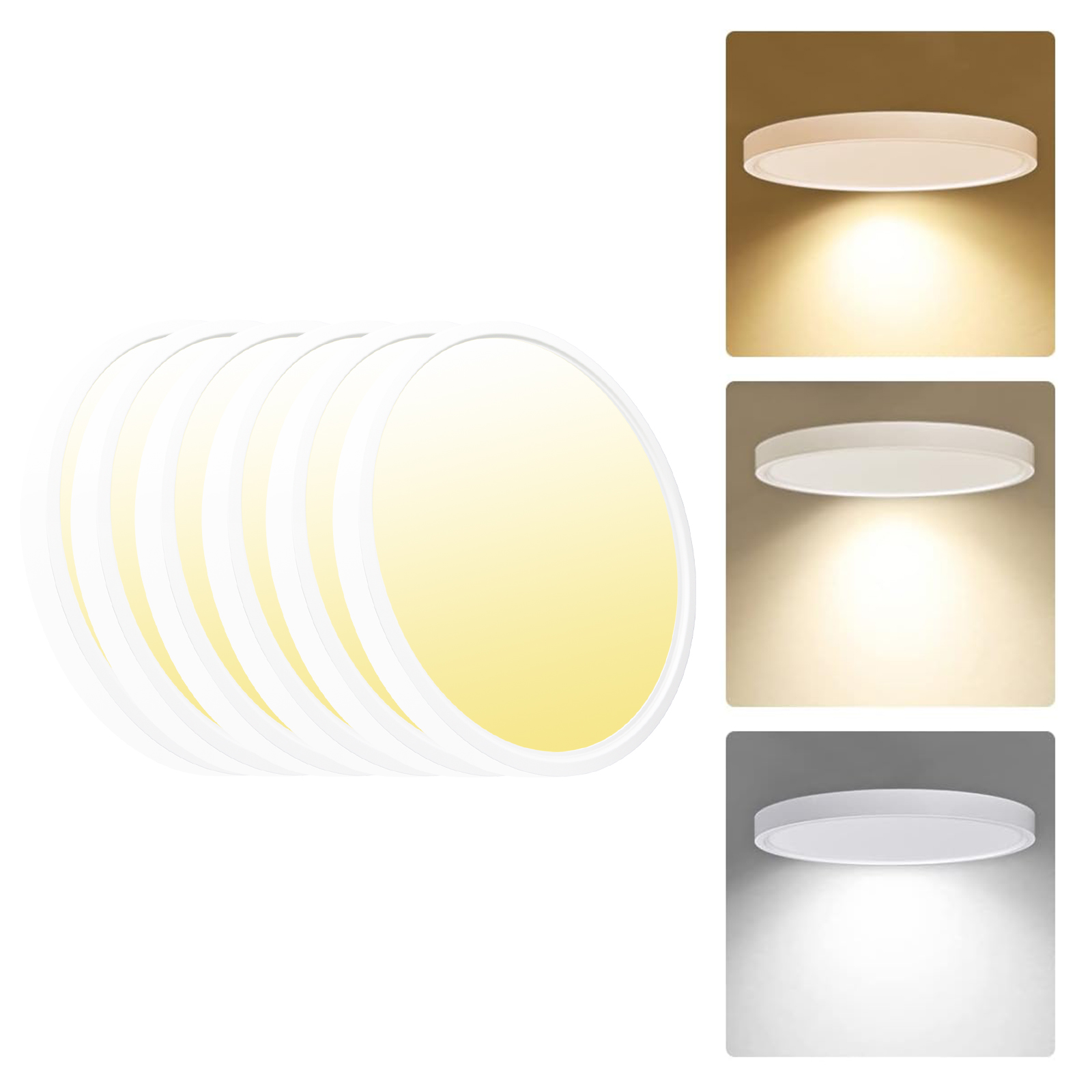 Slim Flush Mout LED Lights