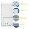 5 Power & 5CCT Tunable Back-lit LED Panel