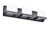 Up and Down Black LED Vanity Light