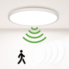Round Radar Motion Sensor LED Flush Mount Panel