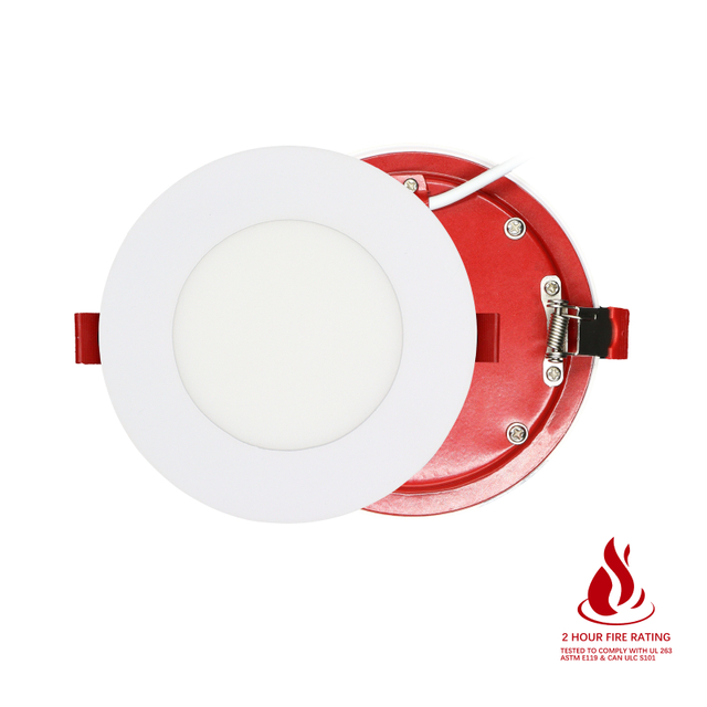 LED 2 Hours Fire Rated Slim Panel Light