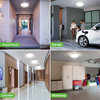 Round Radar Motion Sensor LED Flush Mount Panel