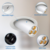 5CCT Adjustable 8W10W LED Recessed Cylinder Downlight